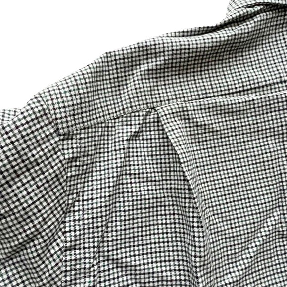 Polo Ralph Lauren REGENT Classic Fit Shirt L/S Mini Check Green Brown Sz L - Picture 4 of 8